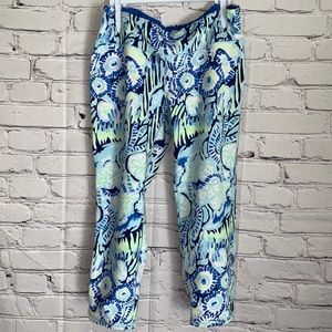 Lilly Pulitzer Luxletic 21 Crop Indigo Sunset Swim